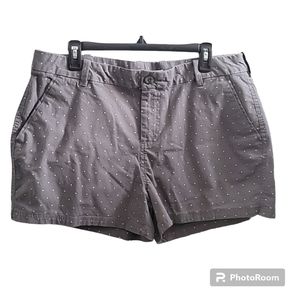 Columbia Grey Polka Dot Shorts